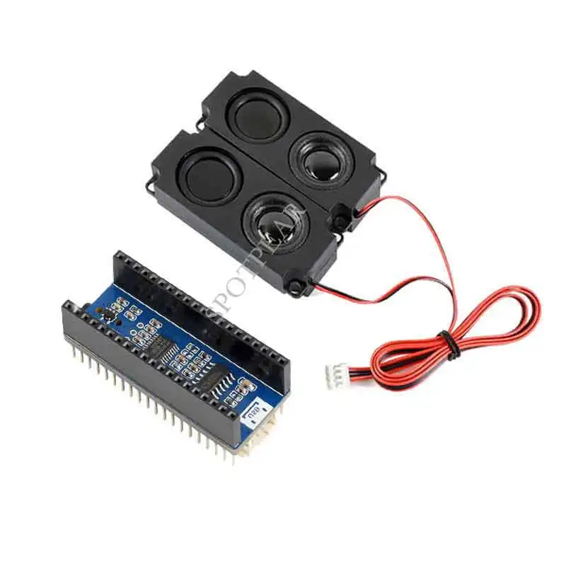 Placa de expansión Raspberry Pico RP2040 I2S, módulo de Audio, altavoz, zumbador, auriculares - imagen 4