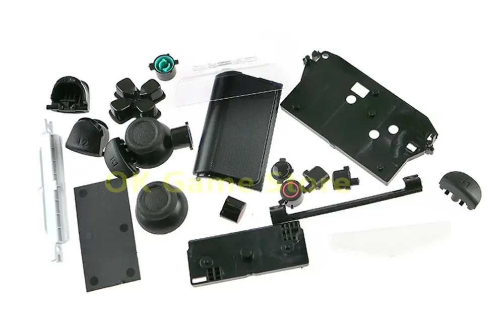 1 Juego de funda de camuflaje de carcasa completa para PS4 JDS 001 JDM 011 2,0 cubierta de carcasa frontal + trasera para controlador PS4 PlayStation4 - imagen 5