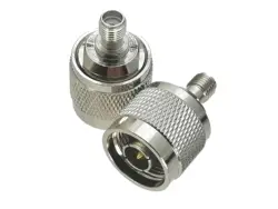 Conector SMA hembra a N macho RF coaxial 50 ohm niquelado