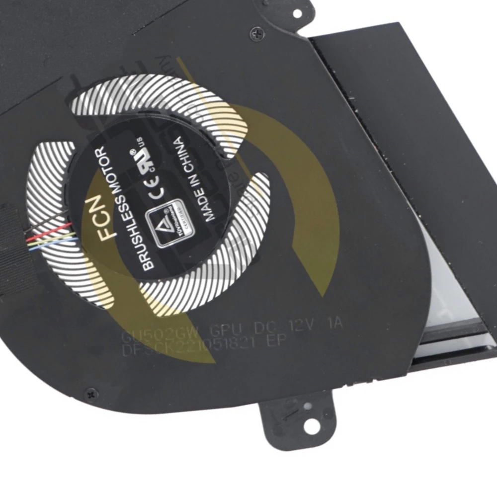 Ventiladores de refrigeración de ordenador para ASUS GU502 GU502LU GU502LV GU502LW GU502LWS ROG Zephyrus M15 CPU GPU Cooler FMUB 13NR02X0T02011 DC 12V - imagen 5