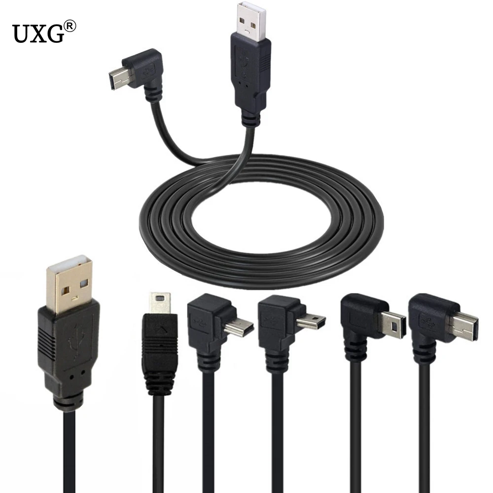 Cable Mini USB 2.0 5 Pines Cámara MP4 Tableta 0.25m 0.5m 1.5m - Vista principal del producto