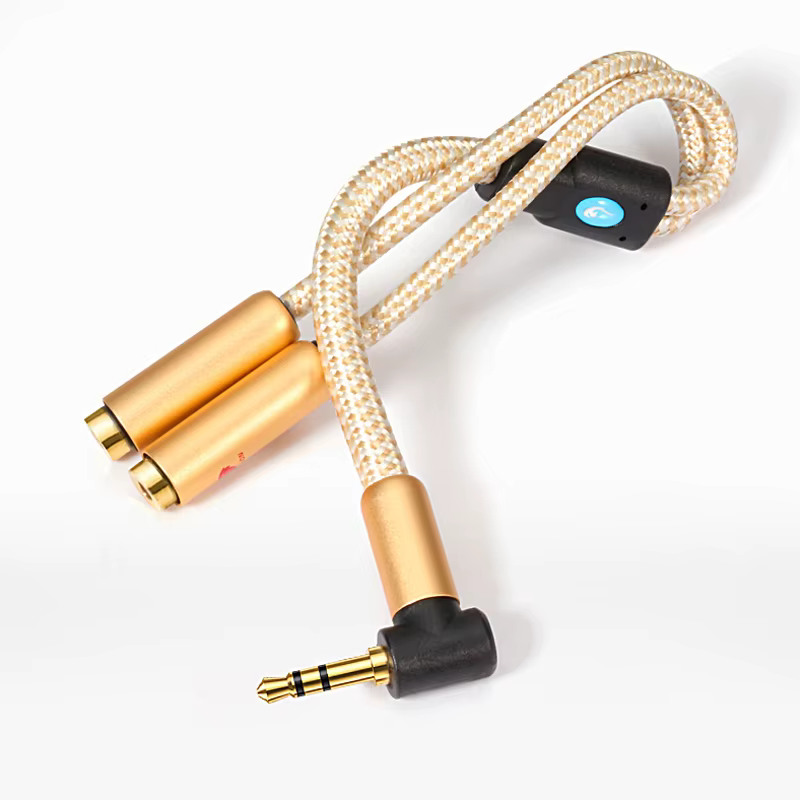 Cable Divisor Audio Mini Jack 3.5mm Estéreo Doble Hembra - imagen 5