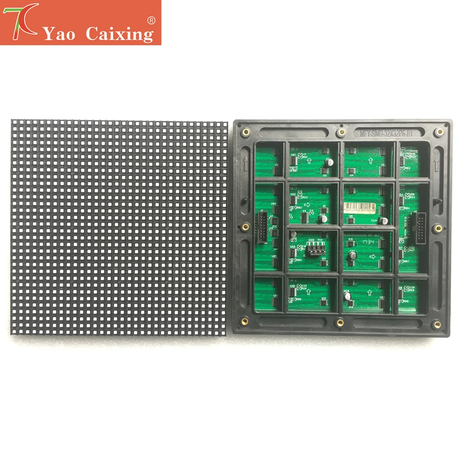 Envío gratis de venta directa de fábrica P6 al aire libre 192*192mm módulo a todo color para negocios publicitarios - imagen 5