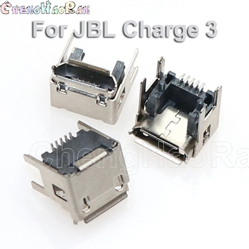 5 uds reemplazo para JBL Charge 3 Altavoz Bluetooth conector de base USB puerto de carga Micro USB enchufe de alimentación - imagen 2