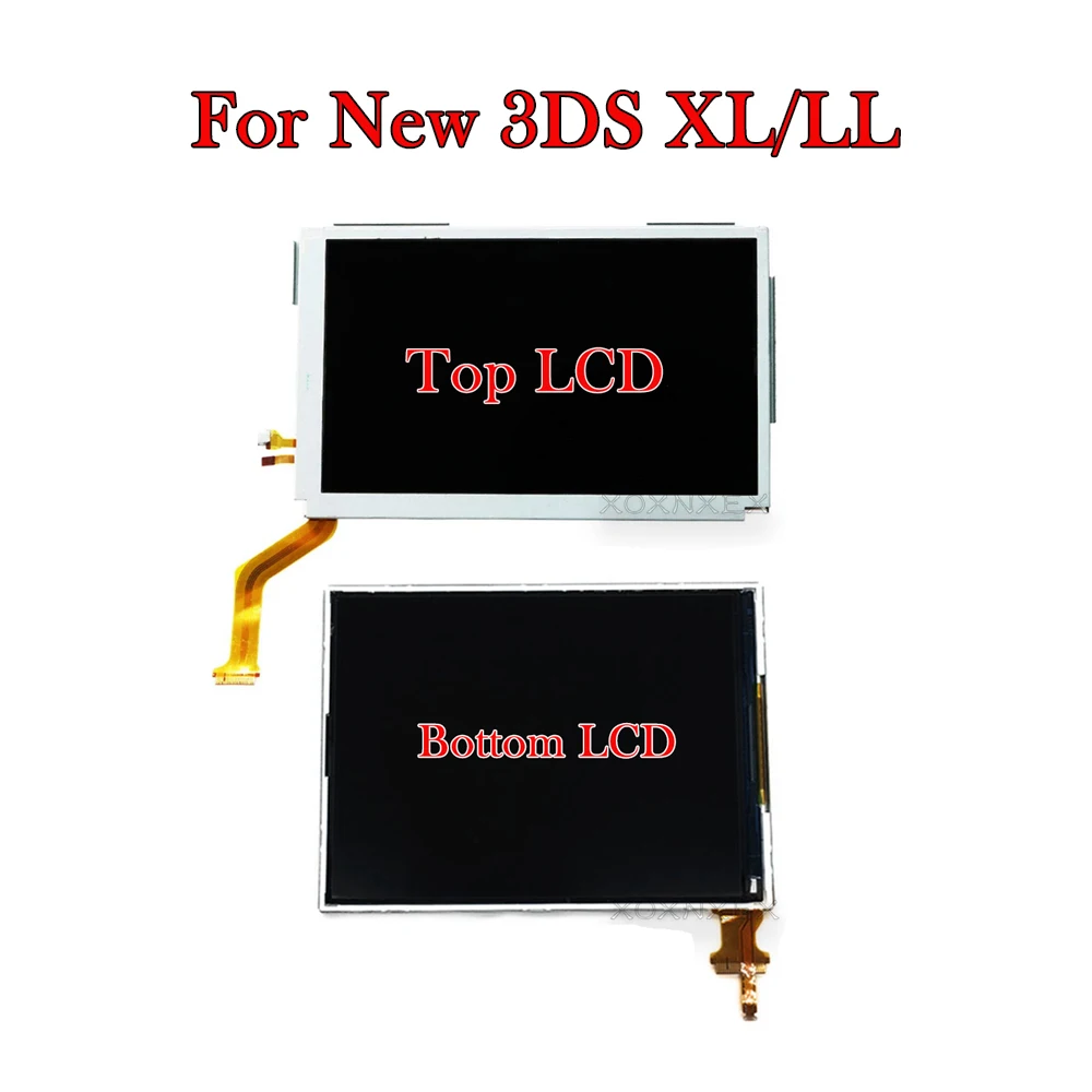 Piezas de repuesto pantalla LCD superior inferior y superior para Nintendo DS Lite/NDS/NDSL/NDSi nuevo 3DS LL XL para Nintendo Switch - imagen 3