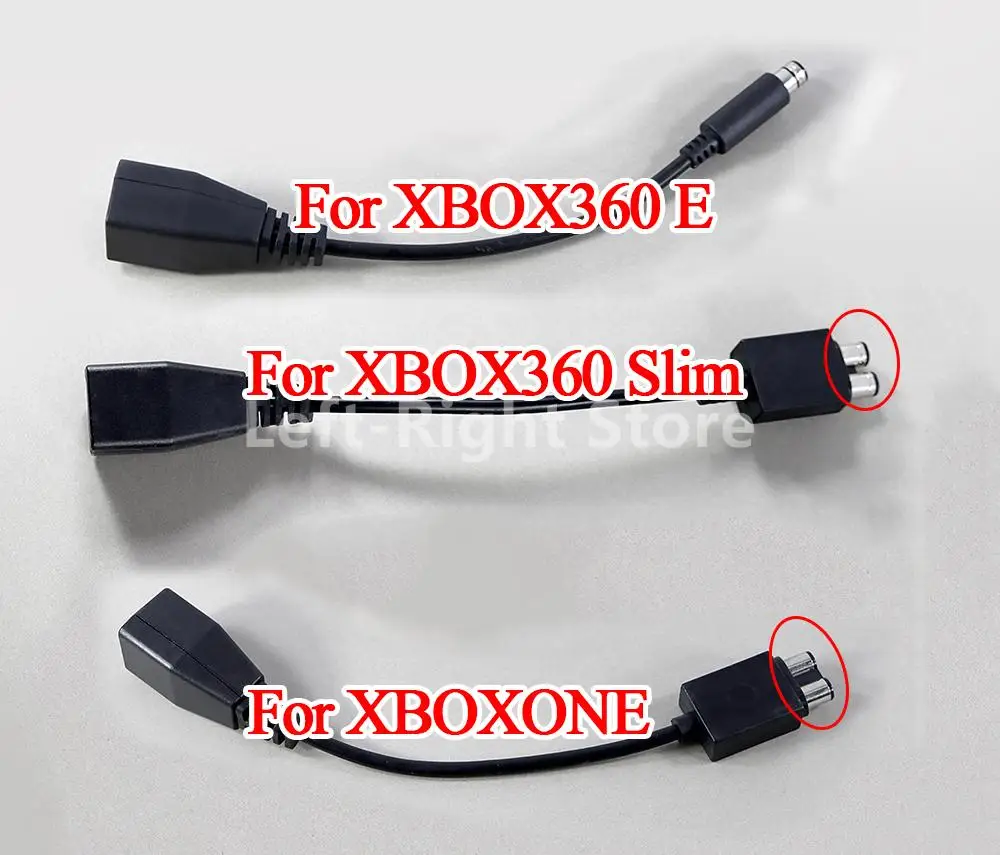 15 Uds Cable adaptador de fuente de alimentación de CA transformador convertidor Cable de transferencia para Microsoft Xbox 360 a XboxOne/360 Slim/360 E - imagen 2