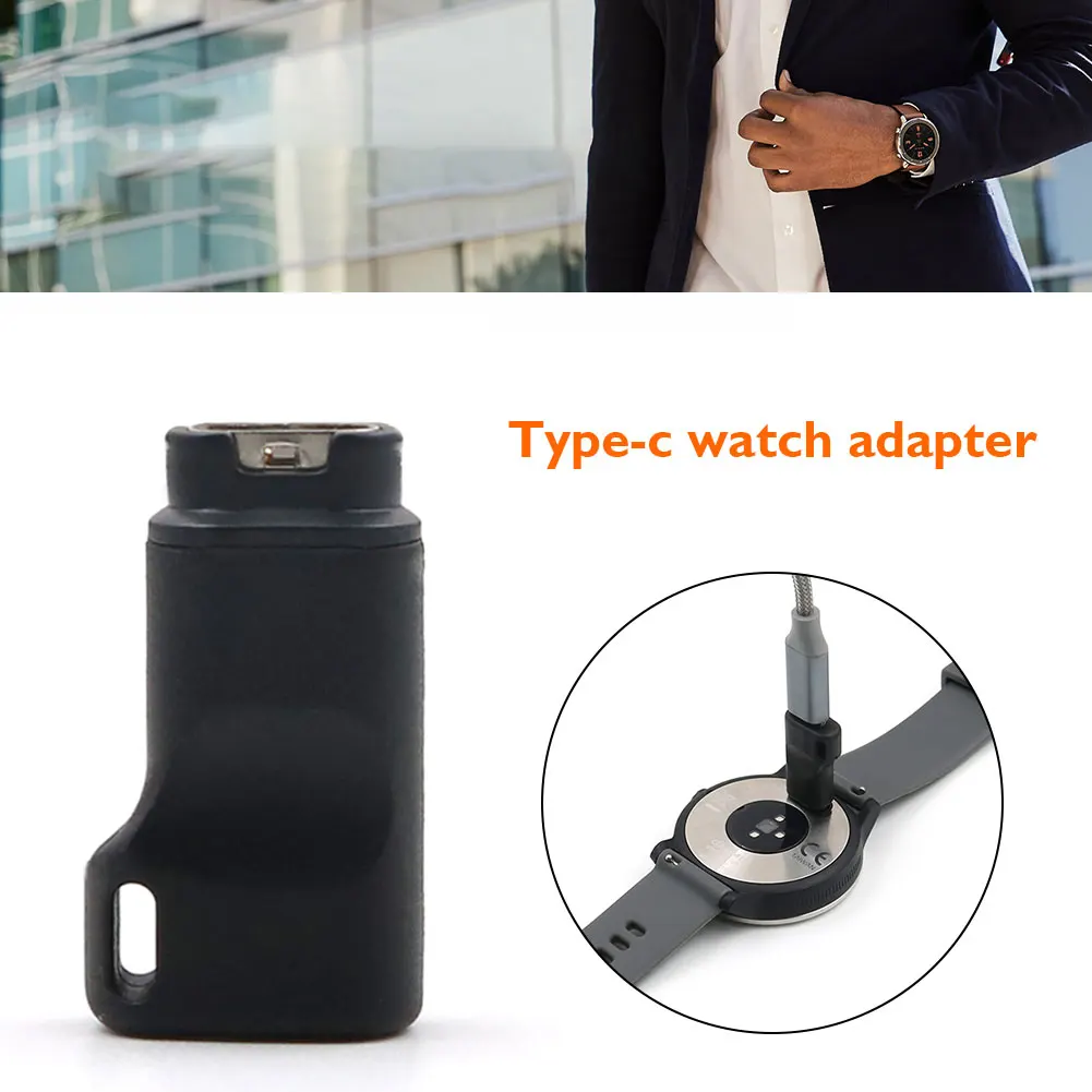 USB Charger Cable for Garmin Fenix 5 5X 5S 6 6X PRO Type-C Watch Adapter Data Cord Wire for Garmin S10 Venu Fenix 6/6X PRO Solar - imagen 3