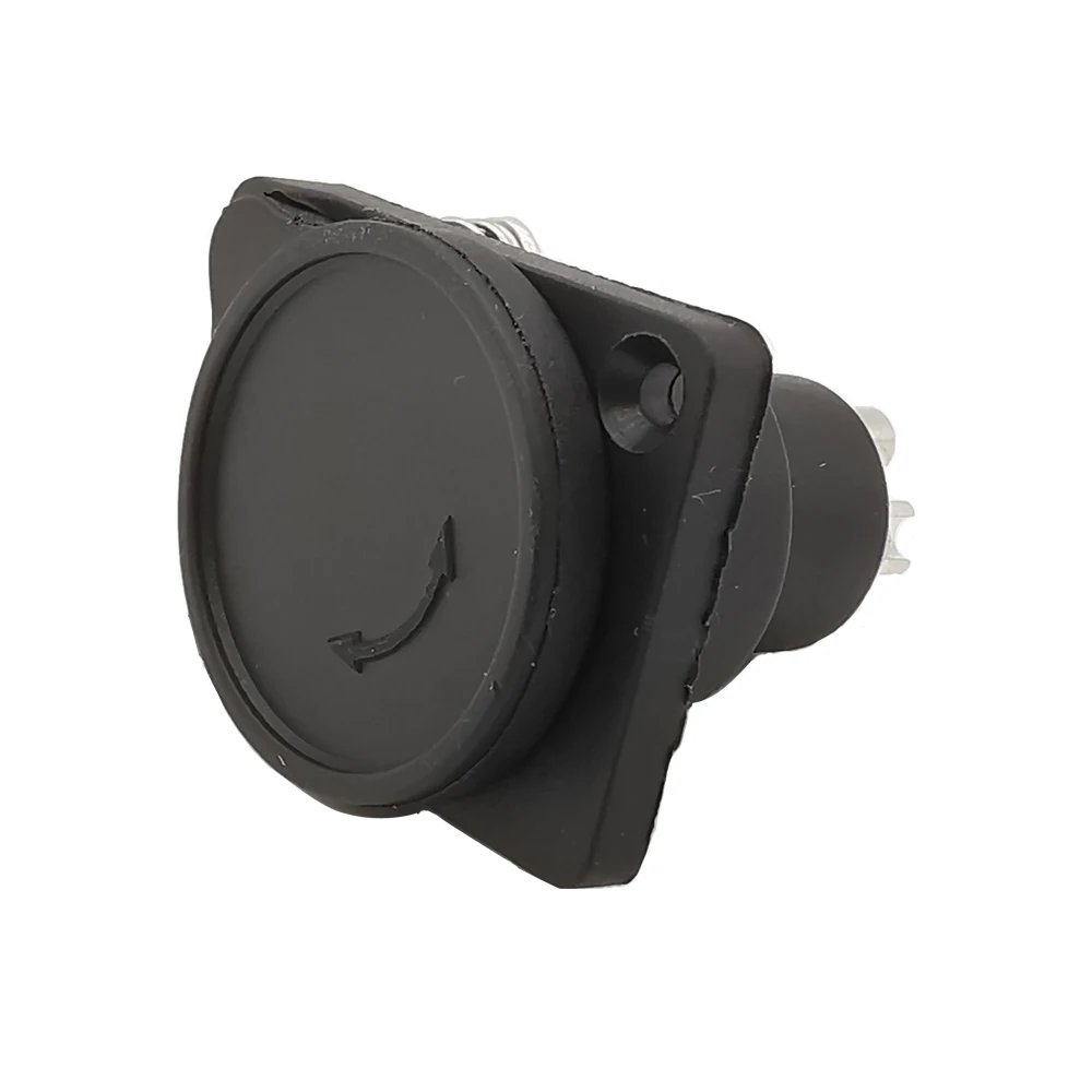 Panel de chasis hembra XLR, enchufe de Audio con cubierta impermeable, Conector de micrófono de vídeo, 2 piezas, 3 pines - imagen 5