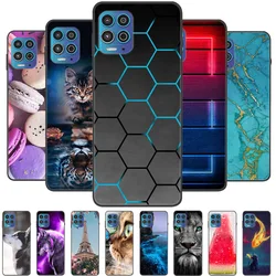 Funda trasera de silicona Motorola Moto G100 – Gato antigolpes