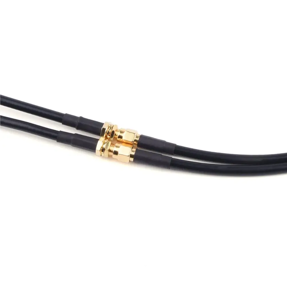 Cable Coaxial RF de baja pérdida RG58/50-3 de 1-5M, Cable de extensión SMA/N macho a macho para antenas celulares/WiFi y dispositivos de red inalámbricos - imagen 4