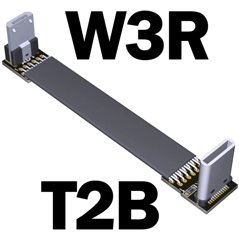 Cable Adaptador Micro USB 90° FPV para Dron Multicóptero - imagen 2
