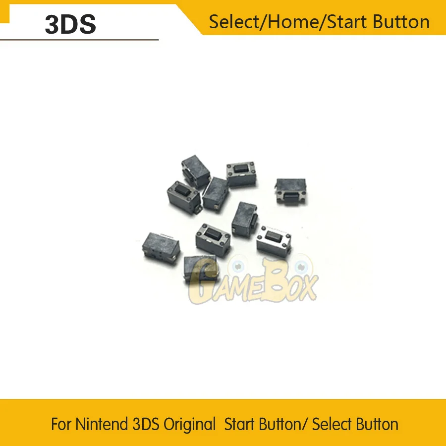 Pieza de reparación de perilla de interruptor de botón OEM Select/Home/Inicio para Nintendo 3DS