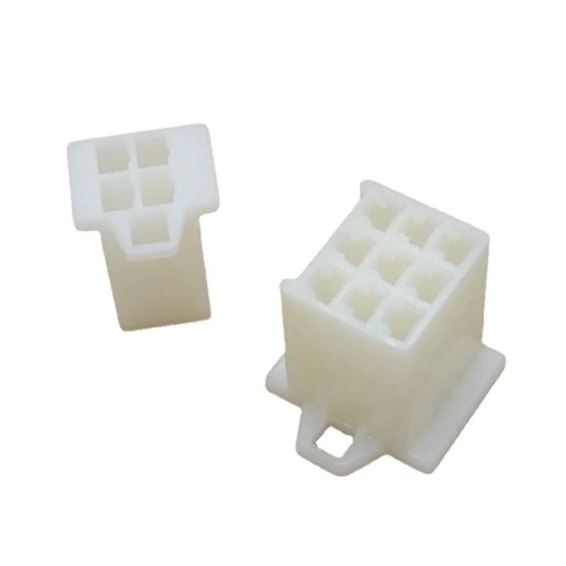 Conectores de Motor para coche 2P 3P 4P 6P 9P, 2,8mm, enchufe trasero hembra, Conector de inserción de núcleo de carcasa, color Beige, 20 Uds. - imagen 2