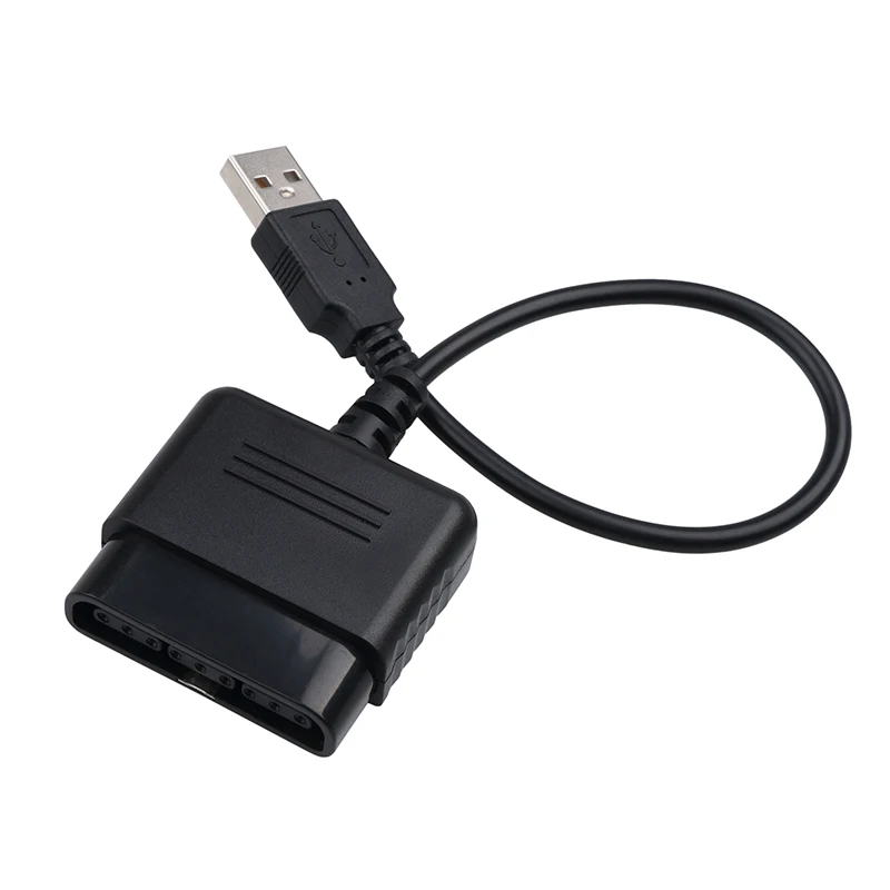 Nuevo convertidor de controlador de juegos USB GamePad sin controlador para Sony PS1 PS2 Cable adaptador para PS3 PS2