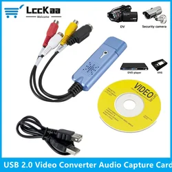 Digitalizador VHS a USB 2.0 – Captura Vídeo Analógico Windows