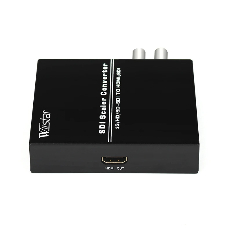 Compatible con SDI a HDMI, salida SDI a SDI, convertidor de escalador compatible con HDMI, adaptador de escalador BNC, compatible con 1080P SD-SDI/HD-SDI/3G-SDI - imagen 4