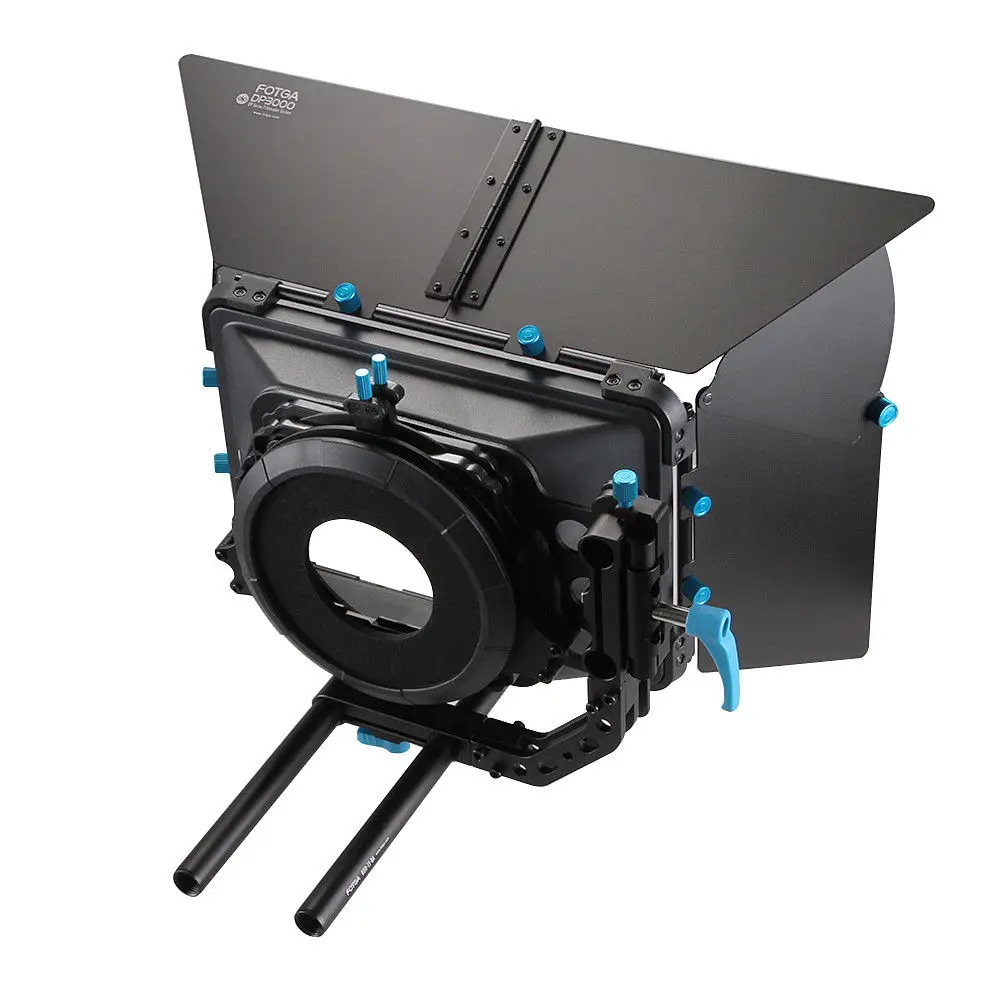 FOTGA DP3000 sombrilla profesional Swing-away Matte Box para varilla de 15mm DSLR Rig M3 - imagen 2