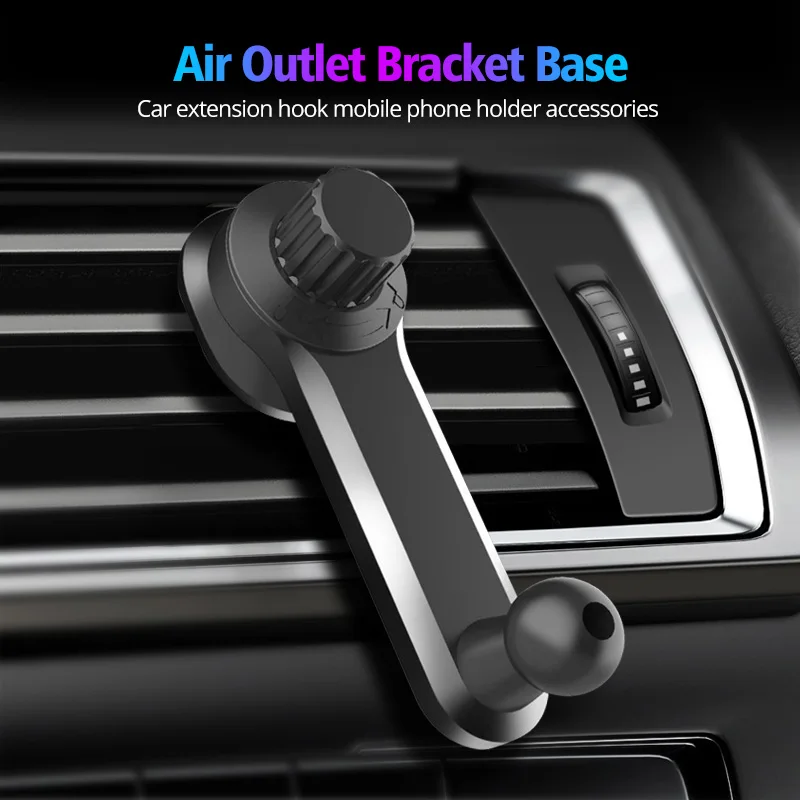 Clip de ventilación de aire con cabeza de bola de 17/15/13mm para soporte de teléfono de coche, gancho de salida de aire para coche, soporte magnético para teléfono móvil, soporte para teléfono por gravedad - imagen 2