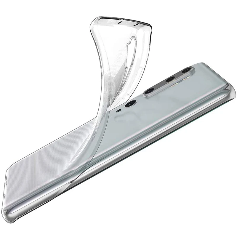 Funda trasera transparente de lujo para Xiaomi Mi 10/10Pro/Note10 Pro Mi10 Note 10 Mi10Pro Note10Pro 5G TPU funda de teléfono ultrafina - imagen 4