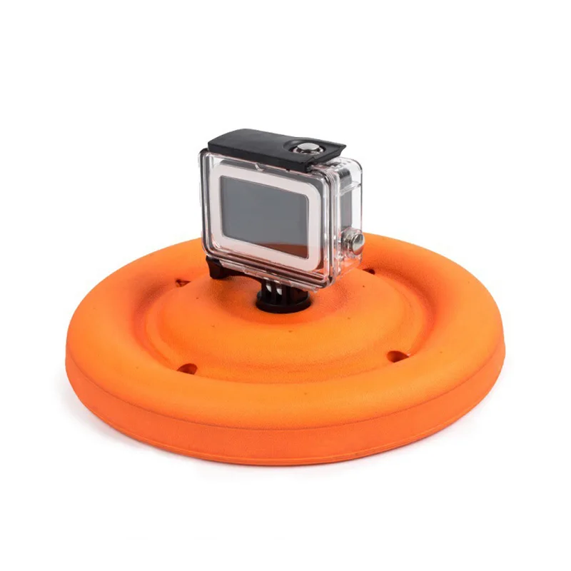 Adaptador de montaje flotante, Base de disco de flotabilidad para Gopro Hero 8 7 6 5 4 Xiaomi Yi 4K SJCAM Dji Osmo, accesorios para Cámara de Acción - imagen 2