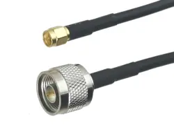 Cable Coaxial RG58 N Macho a SMA para Antena RF