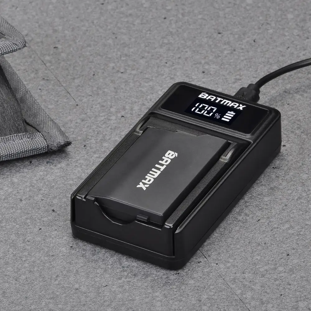 Batería Batmax de 2400mAh PSP-2000 + cargador USB LED para Sony PSP2000 PSP3000 Gamepad para controlador portátil PlayStation - imagen 5