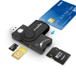 Lector Tarjetas SD y Micro SD USB 3.0 – Rocketek CR310