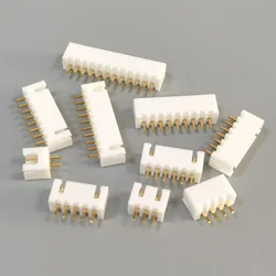 Kit Conectores JST XH2.54 Chapado Oro 2-6 Pines Terminales Cable