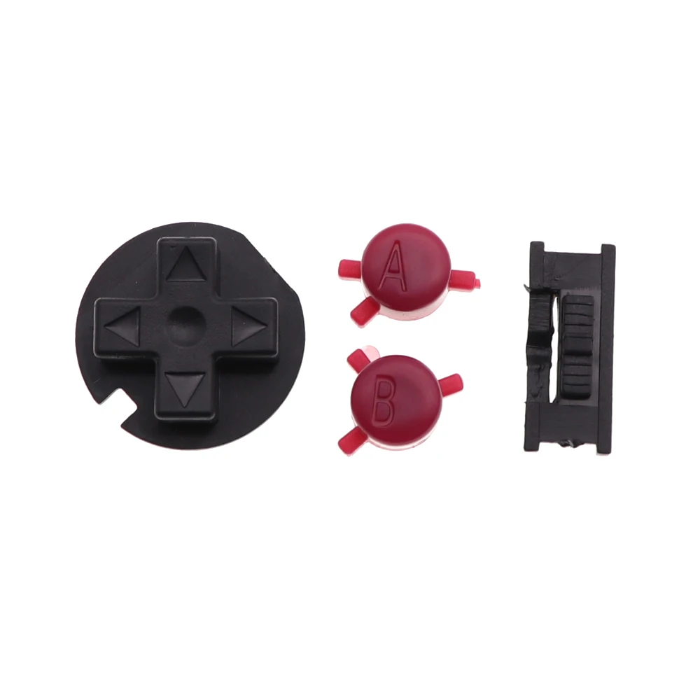 1 Set Suitable For Game boy color Button Shell For GBC Color Buttons GBC Game replacement Button Kit DIY Color - imagen 5