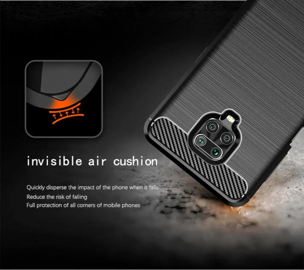 Funda de silicona suave para Xiaomi Redmi Note 9S, carcasa trasera protectora a prueba de golpes para redmi note 9 Pro Max - imagen 4