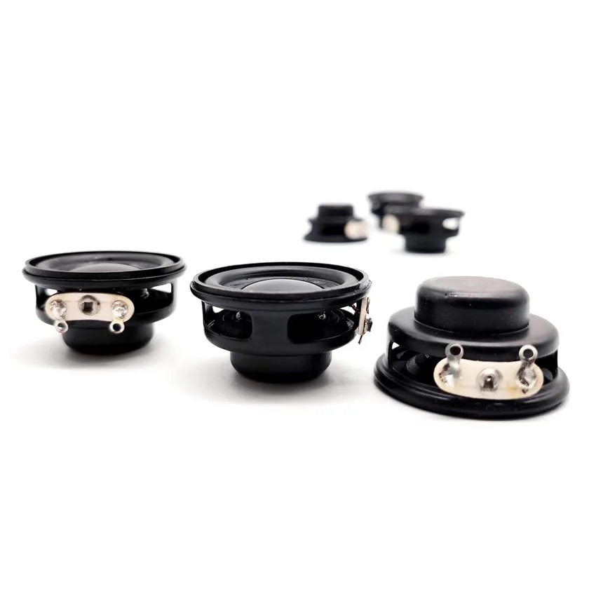 YuXi 1 pieza altavoz bocina 4R 3W diámetro 4CM Mini amplificador junta de goma altavoz mini olla inferior altavoz 31mm - imagen 3