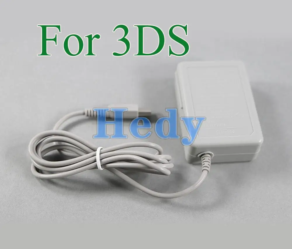 Adaptador de corriente para Nintendo AC, cargador de enchufe de la UE de 100V-240V, adaptador de corriente para 3DS, NDSI, CA, enchufe europeo y estadounidense, interruptor de cargador Apdapter, 10 Uds.