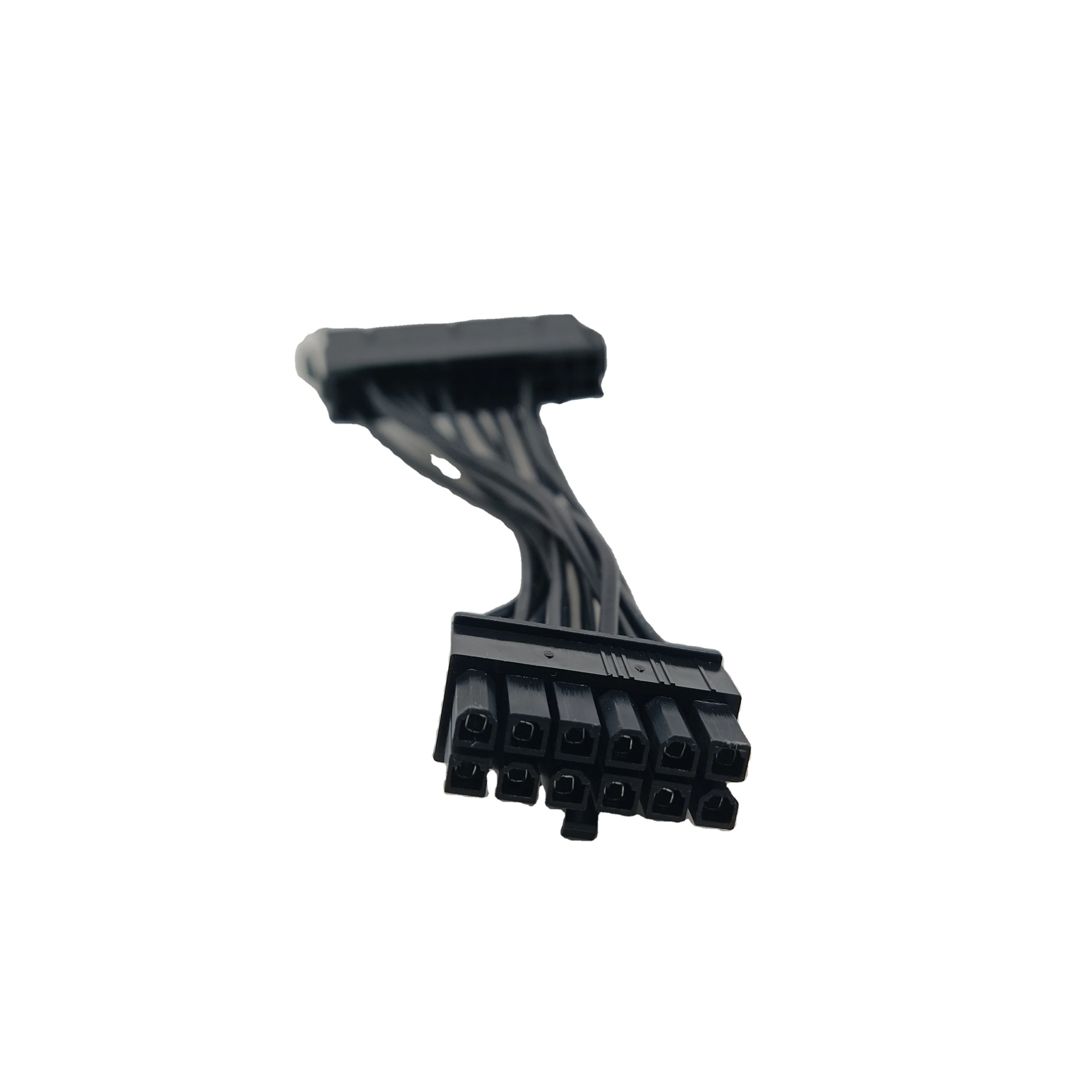 Fuente de alimentación PSU ATX 24Pin to12Pin 15cm macho a hembra, Adaptador convertidor de Cable de alimentación 18AWG para placa base de PC DIY - imagen 3