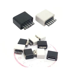 Conector Micro USB Tipo B Hembra con Interruptor