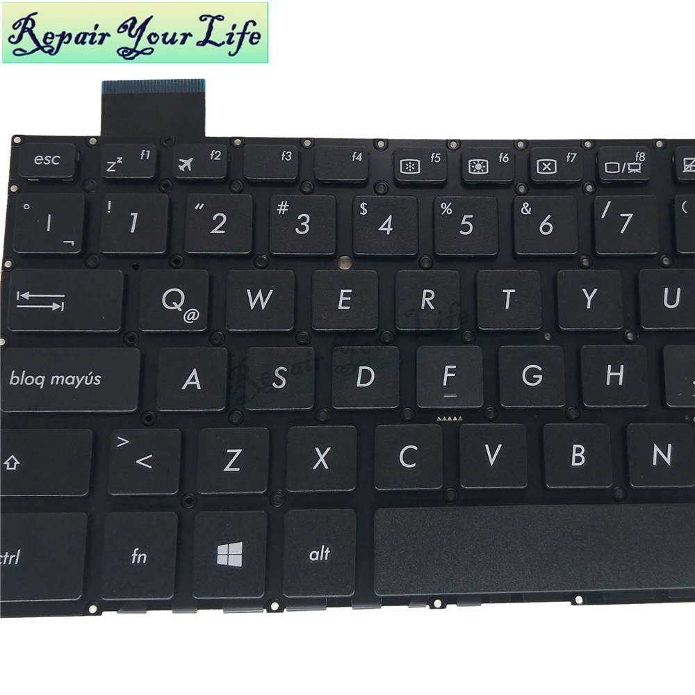 Teclado de español para ordenador portátil, accesorio para ASUS X407, X407U, X407M, X407MA, X407UBR, X407UA, X407UB, A407, LA Latin SP ES, España, 9z. Ndasb.b1e - imagen 4