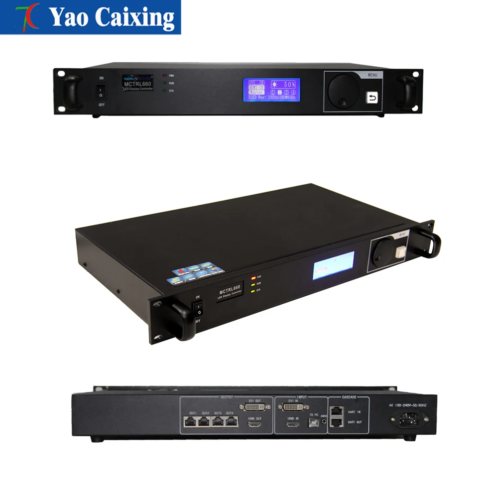 Envío Gratis Novastar enviar tarjeta controlador a todo color MCTRL660 sistema síncrono - imagen 4