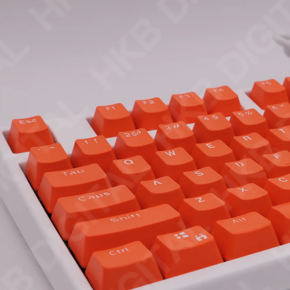 Teclas de teclado mecánico, perfil OEM naranja, altura 104, 61, 87, 104, Anne Pro 2, GK61, SK61 - imagen 4