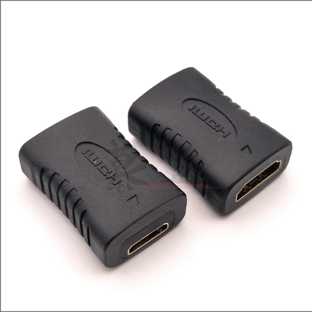 Mini adaptador F a HDMI-F compatible con HDMI HD hembra HD a conector adaptador de extensión hembra HDTV estándar - imagen 2