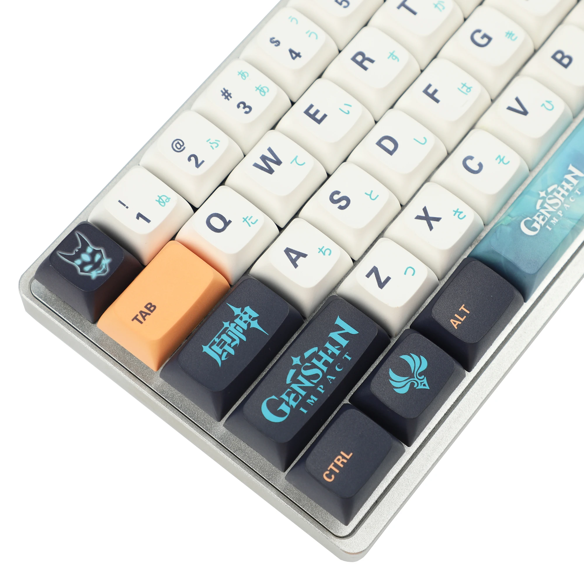 Teclas Genshin de 145 teclas PBT ZDA similares a XDA Keycap Dye Sub para teclado MX 104 87 GK61 96 84 GK64 68 - imagen 3
