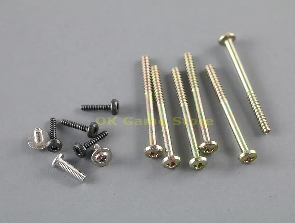 1 juego/lote de tornillos de repuesto para Playstation 3 PS3 Super Slim CECH-2000 3000 piezas de reparación - imagen 3