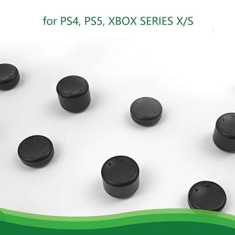 DATA FROG 8 Uds controlador pulgar Stick Grip Cap para PS5 silicona antideslizante tapa de goma analógica para PS4/Xbox Series X/S Accesorios - imagen 4
