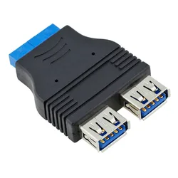 Adaptador Divisor USB 3.0 – De Cabezal Placa Base a Puertos Tipo A