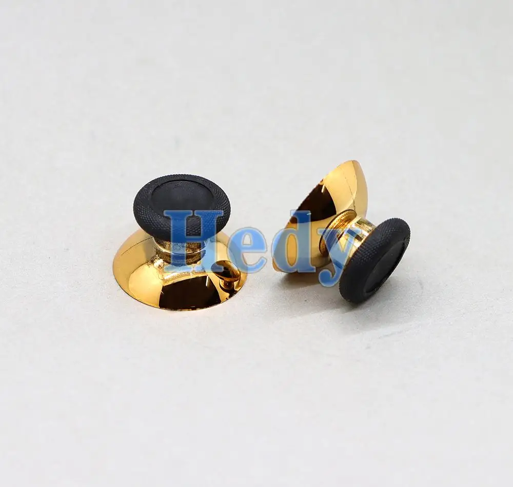 50 Uds. Chrome para Microsoft XBoxOne Series X S controlador 3D palos de pulgar analógicos agarre tapa de Joystick reemplazo de cubierta de palancas - imagen 4