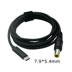 Cargador USB-C Thinkpad – Adaptador DC 7,9x5,5mm
