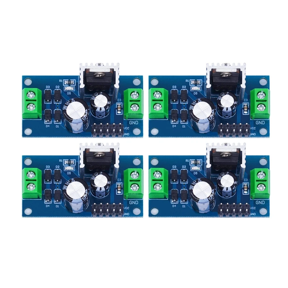 LM7805 LM7806 LM7809 LM7812 DC/AC Módulo de fuente de alimentación del regulador de voltaje de tres terminales 5V 6V 9V 12V Salida máxima 1.2A - imagen 3