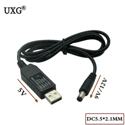 Módulo Elevador USB 5V a 9V/12V – Adaptador con Enchufe 5.5x2.1mm