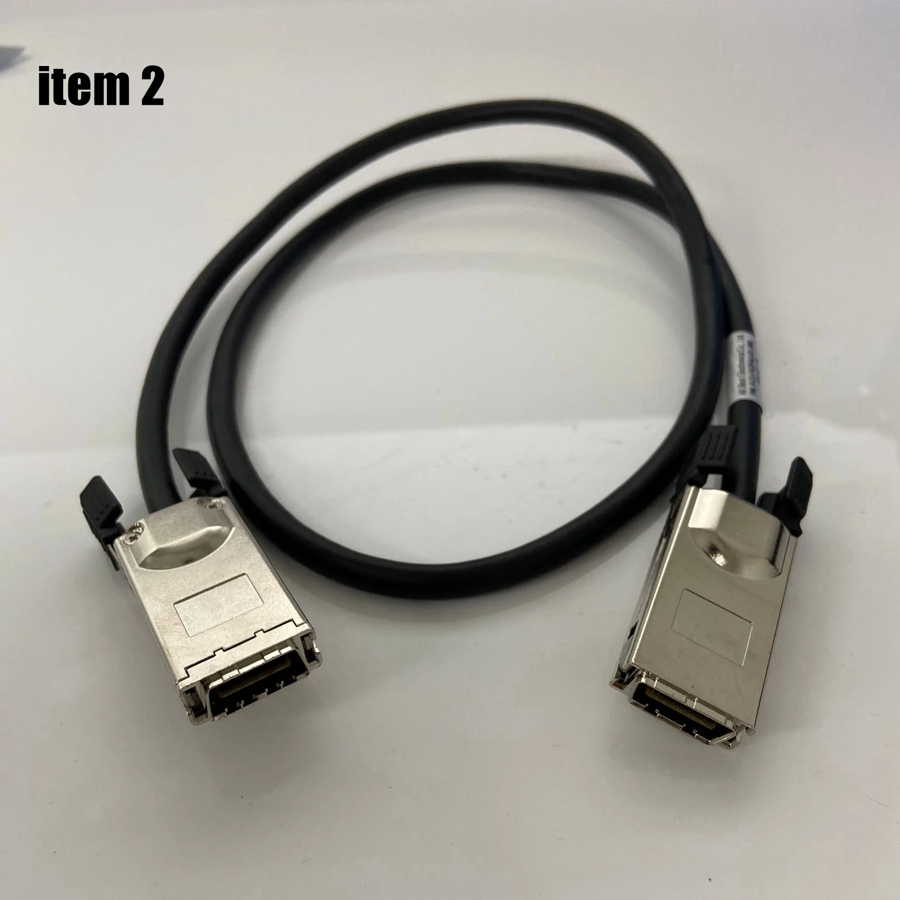 Cable externo tipo tornillo Infiniband de 1m/2m SAS SFF-8470 a Infiniband SFF-8470 Cable de red de alta velocidad de transferencia de datos 4X - imagen 2