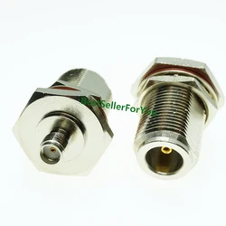 Conector SMA hembra a N hembra – Adaptador RF con junta tórica