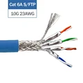 Cat 6A SFTP Blue
