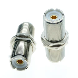 Adaptador RF SO-239 PL-259 para montaje en mamparo universal